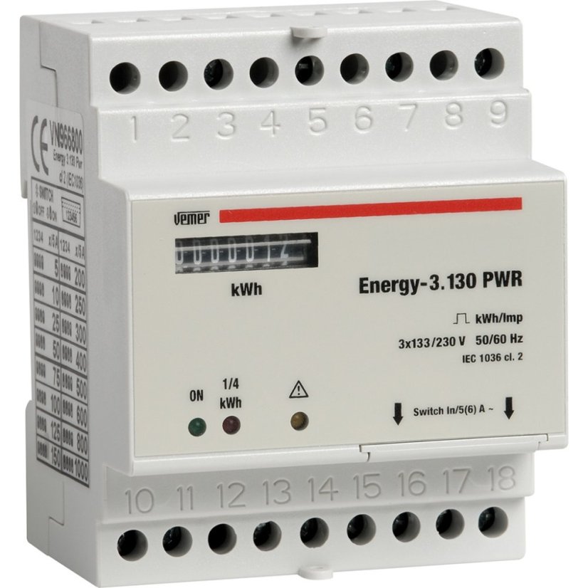 Třífázový elektroměr Vemer Energy-3x130 PWR