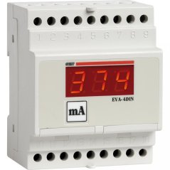 Jednofázový ampérmetr Vemer EVA-4DIN 1A DC