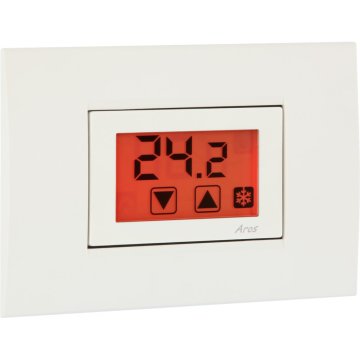 Elektronické termostaty zapuštěné - Rozsah ovládání - 2÷35 °C