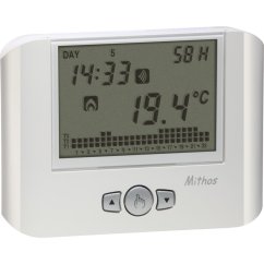 Digitální programovatelný termostat na stěnu Vemer Mithos H RF Bianco