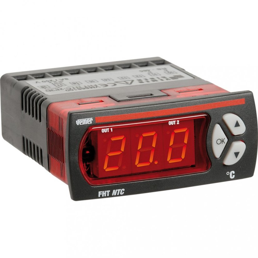 Digitální termoregulátor Vemer FHT NTC-2P3D Digitální termoregulátor Vemer FHT NTC-2P3D