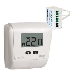 Elektronický termostat na stěnu Vemer Set Klima LCD RF