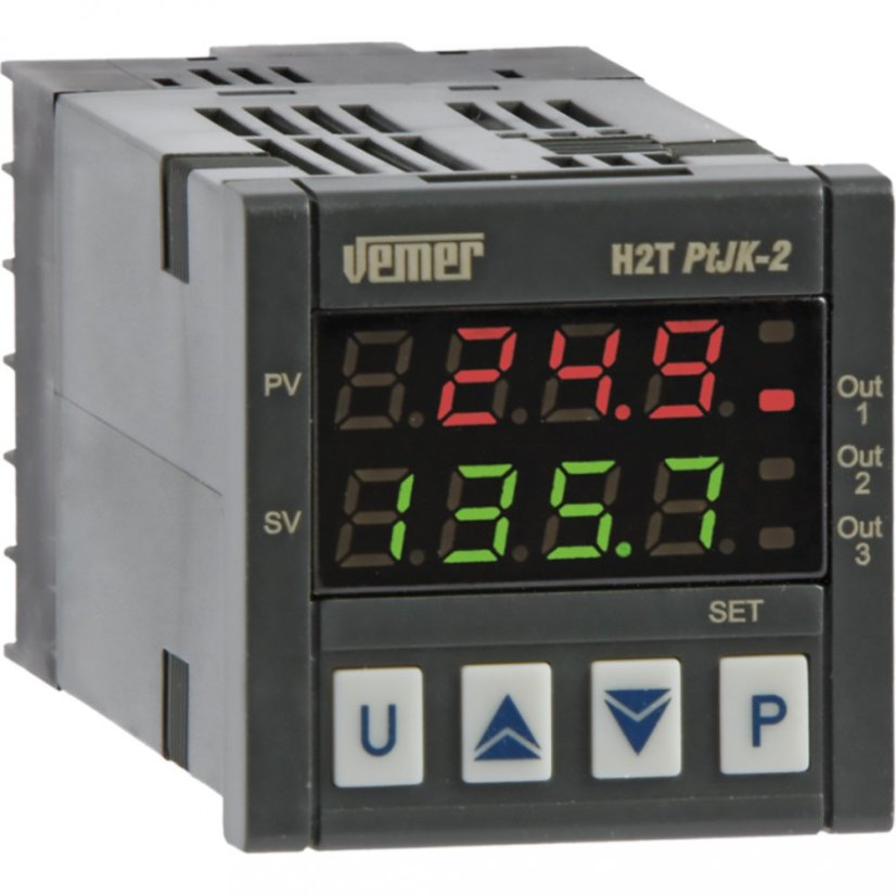 Digitální termoregulátor Vemer H2T PtJK-2P4A Digitální termoregulátor Vemer H2T PtJK-2P4A