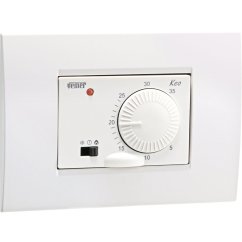 Elektronický termostat zapuštěný Vemer Keo-B RF