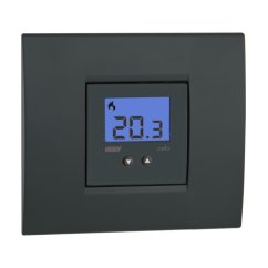 Elektronický termostat zapuštěný Vemer Celo LCD