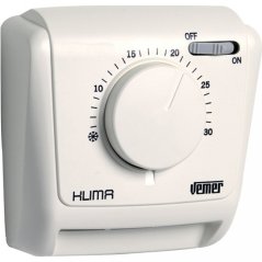 Mechanický termostat na stěnu Vemer Klima IN