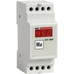 Jednofázový měřič frekvence Vemer EVF-2DIN 100Hz